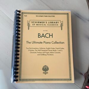 Bach:The Ultimate Piano Collection:Schirmer’s Library of Classics Vol 2102